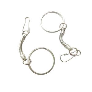 Ormkedjan nyckelringar diy smycken fynd handgjorda hantverk smycken tillbehör komponenter nyckelring carabiner clip snap hook nyckelarrangör hållare