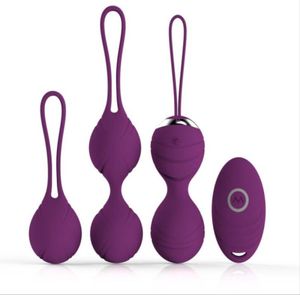 Palę pochwy Trener zabawki Silikon Ben wa Balls Pulls Pochwa napięcie Ćwiczenie Kegel Ball Vibratig Egg Kobiet dorosły seks Produkt 3P5919567