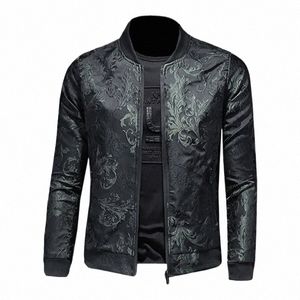 Erkek ceket ince fit lüks kıyafetler içi boş desenle yeni piyasaya sürülen Persalised ve Mitabed Erkekler Ceket 36JY#
