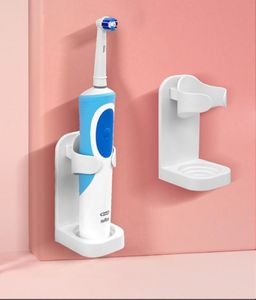 Creative Traceless Stand Rack Organizer Electric WallMounted Holder Space Saving toothbrush holder Bathroom Accessories9006798