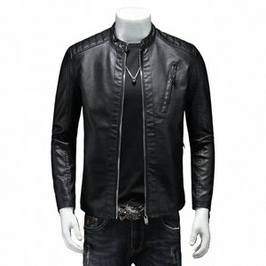 الساخنة بيع الرجال البيض 2022 فوك جلدية سترة نارية دراجة نارية Jaqueta de Couro Masculina Outwear Male PU Coats 5XL M8FM#