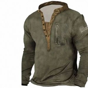Mens T-shirt LG Sleeve Fi Clothing Oversize Sweatshirt Autumn Winter Warm Casual Shirt Hoody Creative Gift for Men 12SD#