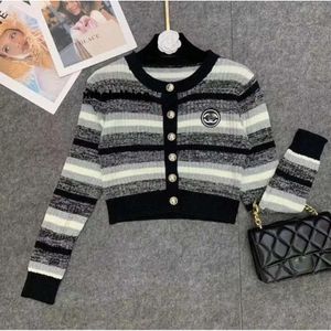 Womens Sweater Cardigan Knitted Tops C Letter Fashion Classic Designer Embroidery Print Casual V-neck Clothing Sweaters Vintage Pure Color K8vy#