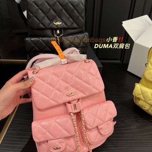 beach designer bag channelism 23 Lingge Frog Backpack Sheepskin Chain Backpack Shoulder Fashion Versatile