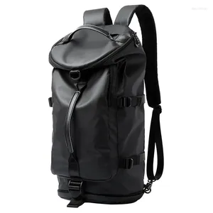 Rucksack Unisex Reisetaschen Männer Tragbare Große Kapazität Oxford Schulter Gepäck Duffle Zylinder Basketball Training Wochenende Bolsa