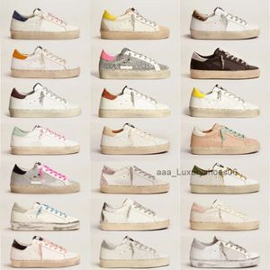 Golden Goose Вы Goldenstar Goldenlies Kaz Kaz Sneaker High Top Goode Goose GOOS GOSSE YENİ HI STAR S SOLE SAYFALARI KADIN KADINLARI İtalya Marka Çift Yükseklik ve İkonik De 73ZU