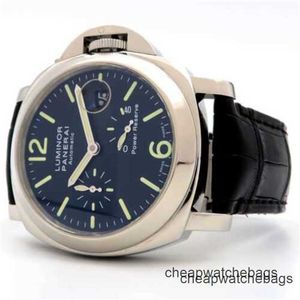 Titta på Swiss Made Panerai Sports Watches Paneraiss 44mm Automatisk PAM00090 Luxury Full rostfritt stål Vattentäta armbandsur Högkvalitet