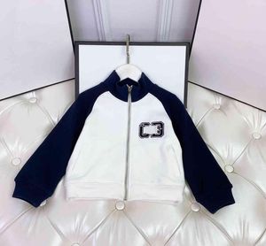 dr highend kids jacket New Stand Collar Zip Cardigan Jacket Embroidered logo boys coat8989174