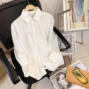 Camisas casuais masculinas homens japonês sólido unisex simples chegada all-match primavera na moda baggy bf roupas de escritório bonito negócio elegante