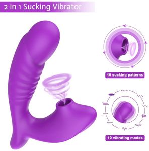 2024 New Adult Toys Vibrator Clitoral Suction Toys Wearable Vibrating Panties for Women Portable Pleasure Clitoral Female Toys Women's Personal Bullet Massage Tool