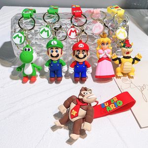 Wholesale of cute and silly super guy keychain pendants, anime car keychains, cartoon doll backpacks, pendants, toy gifts