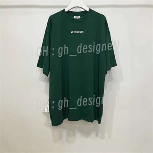 Men's T-Shirts 2024Ss Vetements T-Shirt Men Women 1 1 B Quality Tee Oversize VTM Tops Summer T Shirt 12