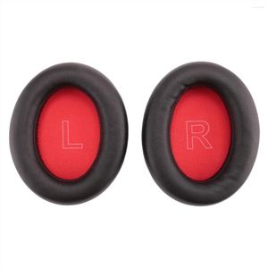 Spoons Replacement Ear Cushion Foam Cover Pads Soft For Anker Soundcore Life Q10 / Bluetooth Headphones (Red)