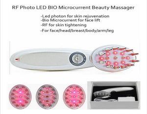 3 w 1 Electric Pro Bio Microcrurrent Laser LED terapeu PON Włosy Odrastanie Głowa Massager Premację do wypadania włosów 1586596