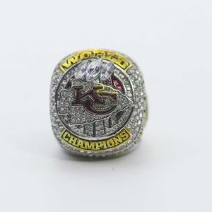 2022-2023 57th Super Bowl Kansas Chieftain Champion Ring No. 15 Mahomes MVP Ring