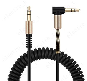 Universal Aux Cord Auxiliar Cabo de estéreo Cabo de áudio de 3,5 mm para cabos masculinos para carros Bluetooth Headphones Headset PC Laptop Speaker mp3