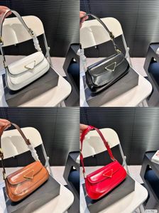 fashion tote 4 Colours bags wallets with box deluxe Shiny Patent leather Underarm bag 5A high quality hobo women designer shouder bags Genuine leather handbag