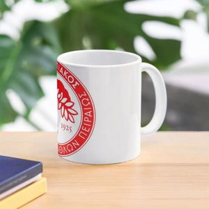 Mugs OLYMPIAKOS Coffee Mug Mixer Porcelain Customs