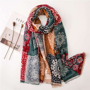 Summer Fashion Women Cotton Linen Scarves Shawls Cheap Ladies Bohemian Beach Shawl