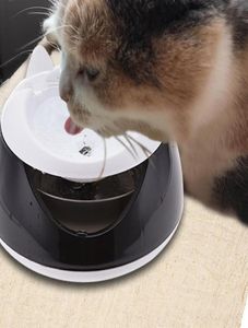 Husdjurförsörjning Automatisk cirkulerande husdjursvattendispenser Katt och hundvatten Fountain Dog Bowl för valpkatt som dricker hemvatten DIY D3379006