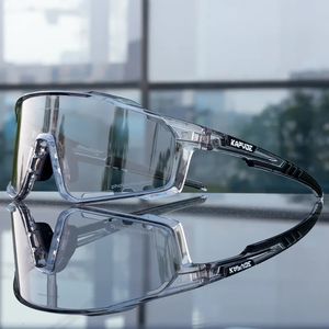 Pochromic 2024 Radfahren Gläser Männer Frauen Sport Laufsport Angeln Brillen MTB Rennrad Verfärbung Brille Fahrrad Sonnenbrille 240314