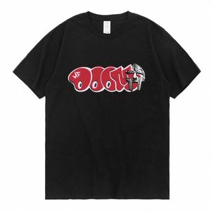 Sänger Mf Doom Madlib Madvillain Grafik T-shirt Tops Männer Frauen Harajuku Hip Hop T-shirt Sommer Cott T-shirts Kurzarm T-stücke b0QD #