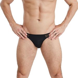 UNDUPTS MENS mesh brifings seksi u dışbükey torba iç çamaşırı eşcinsel jockstrap bikini erkek külot