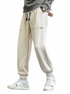 Primavera Outono Corduroy Sweatpants Homens Baggy Corredores Fi Streetwear Solto Casual Harem Pants Plus Size 8XL W7EH #