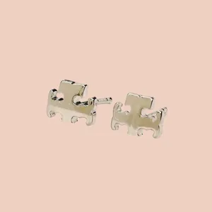 Squisiti gioielli firmati orecchini da donna per uomo cerchio orecchini in oro placcato 14k mix di gioielli di colore stud oorbellen moda moderna zh203 H4