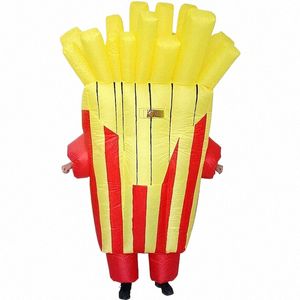 PRIES FRIES ROLE-PLAY COSTUMES Vuxna PRIES FRIES IATABLE Costume Food Festival Performance Props and Costumes Masquerade 95QY#