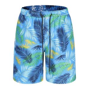 Men's Shorts New Hawaiian Beach Shorts Summer Mens Leisure 3D Printing Tropical Plant Flower Street Shorts Unisex Sports Swimming Trunk J240328