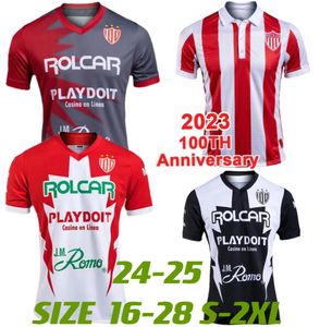 2023 24 Mexico Club Necaxa Mens 100th Anniversary Edition Futebol Jerseys 22 23 GONZALEZ FORMILIANO Home Away Edição Especial Camisas de Futebol Uniformes de Manga Curta