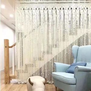 Tapestries Wall Hanging Curtain Boho Door Window Woven Tapestry Decor Home Ornament For Bedroom Living Room