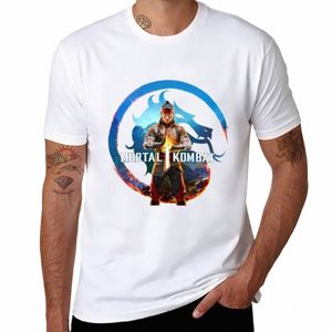 Yeni Mortal Kombat 1 Promosyon Tişört Plus Tişört Tişörtleri Büyük Boy Tişörtleri Tees Men Giyim P5NW#