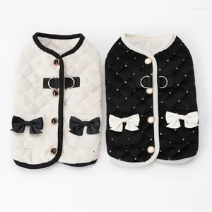 Hundkläder Winter Coat Jacket Cat Puppy Small Harness Vest Yorkshire Pomeranian Maltese Bichon Poodle Schnauzer Pet Clothing Outfit