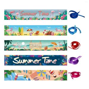 Party Decoration Beach Banner Summer Backdrop Durable Large Indoor Outdoor 50x300cm Birthday