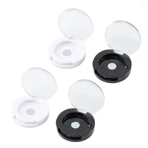 Storage Bottles 4 Pcs Eye Shadow Box Travel Eyeshadow Refillable Containers Subpackaging