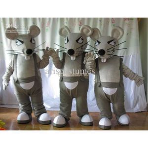 Costumi della mascotte Schiuma Simpatico topo divertente Cartone animato Peluche Natale Costume da mascotte di Halloween