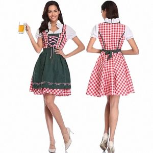 Cosplay Kostüm Cott Anime Rollenspiel Bayerische Traditial Dr Oktoberfest Kleidung Neue Kostüme für Frauen z65Z #