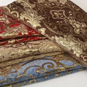 Fabric European style jacquard furniture fabric for cushion sofa chair quilting sewing patchwork delicate tissue upholstery 145cm width