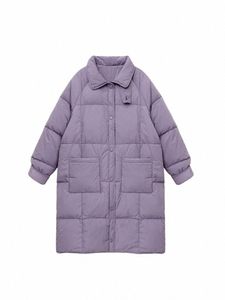 2023 pato branco para baixo jaqueta feminina inverno quente lg casaco feminino parkas fi solto outerwear jaqueta feminina roupas a57 m8sh #