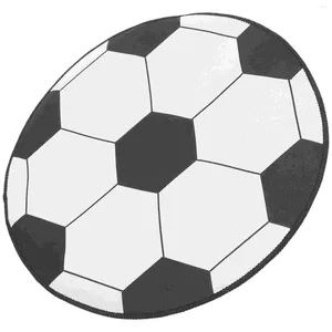 Carpets Football Computer Chair Mat Rugs For Office Floor Pad Round Hanging Basket Bedroom Rolling Chairs Polyester Gaming