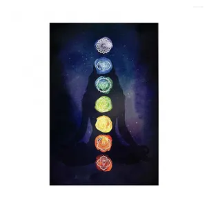 Tapestries Tapestry Blanket 7 Chakra Bohemia Summer Beach Towel Yoga Mat Pad