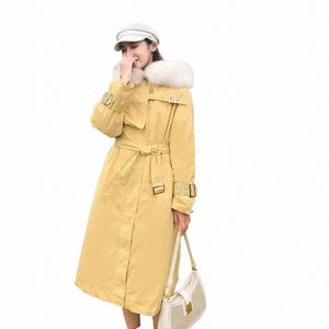 Ente Down Boollili Jacke Frauen Kleidung 2023 Winter Mantel Frauen Fuchs Pelz Kragen Koreanische Fi Puffer Jacke Frauen Warme Parka f2mq #