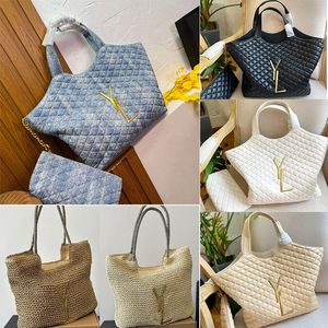 Topp läder tygväska lyx handväska designer väska kvinnor tote messenger väska shopping väska strand väska mode berömd tyg axel plånbok