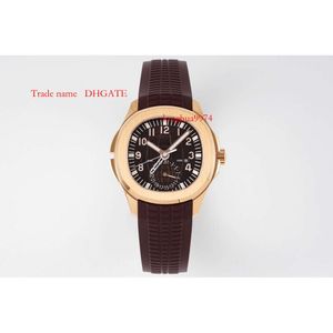 40,8 mm tillbaka 5164 Men's PP5164 GR AAAA Watch ZF Dual Transparent Watches Mechanical 9015 Automatic Watches Time Sports Zone 451 Montredeluxe