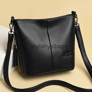 Cross Body New Luxury Designer Handväska Små axelväskor för kvinnor 2023 Ladies Casual Messenger Purses and Handbags Sac En Main H240328