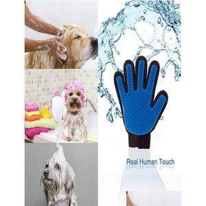 Dog Grooming Pet Glove Cat Hair Removal Mitts De-Shedding Brush Combs For Mas Supplies Accessoies8939027 Drop Delivery Home Garden Dhse4
