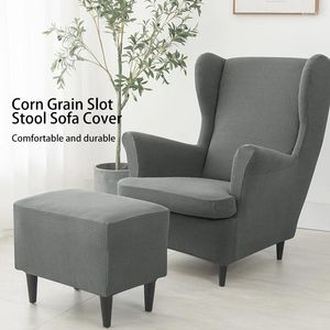 Chair Covers Stretch Corn Velvet Slot Stool Cover Sofa