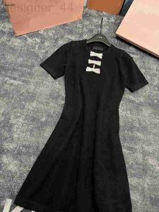 Basic & Casual Dresses designer women fashion clothing ladies summer Bknitted short sleeve quality leisure dress Jan 17 26KH